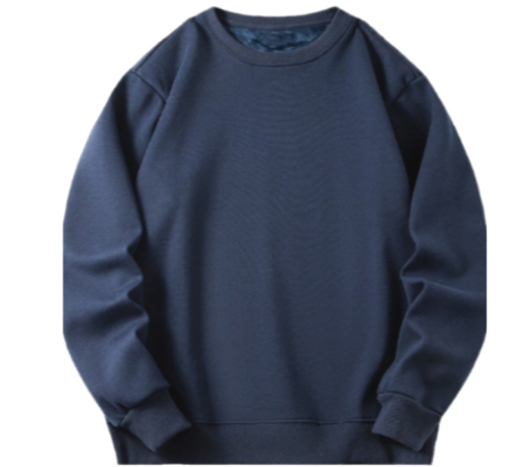 130 Men Long-sleeved T-shirt Round Neck Long-sleeved Casual Sweatshirt