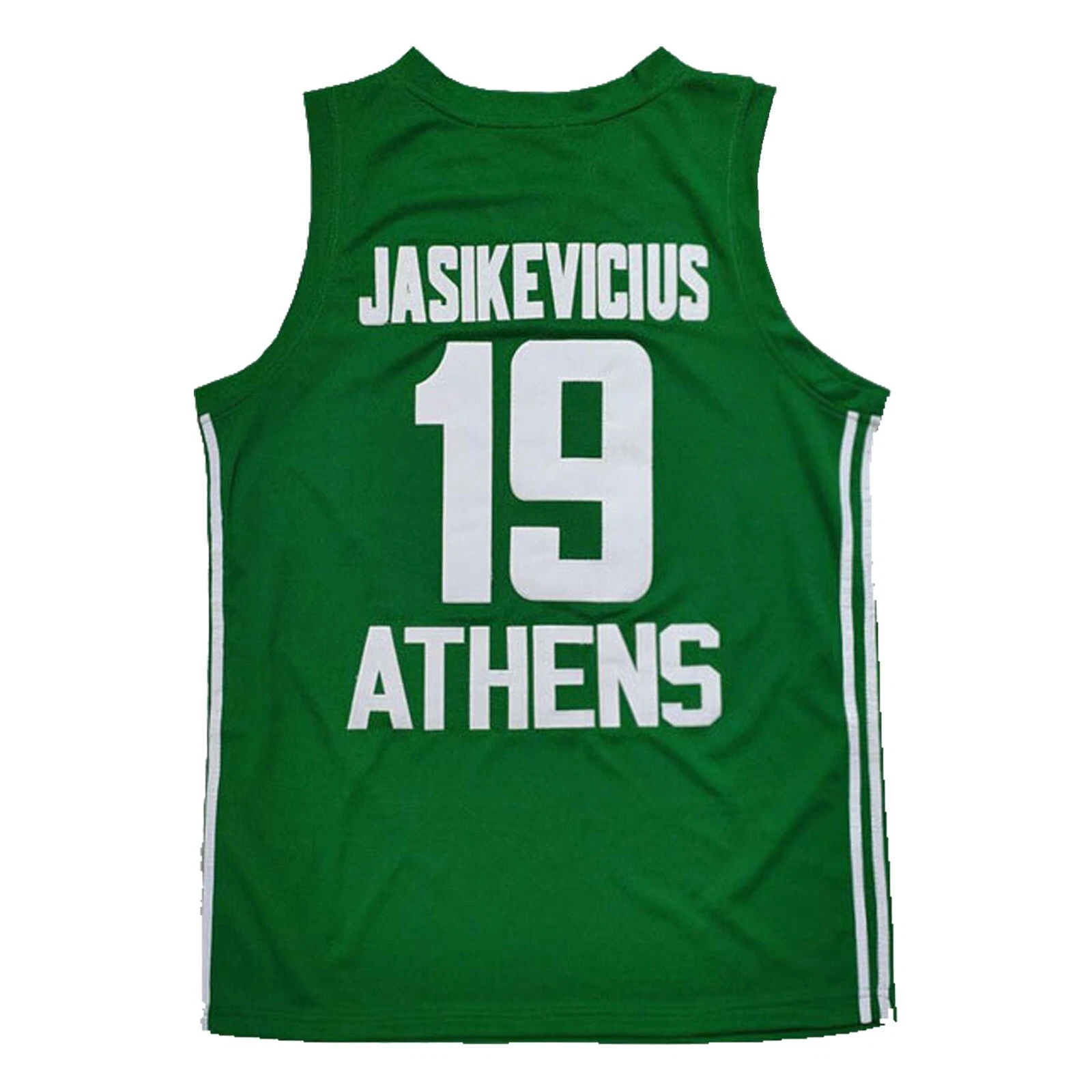 Jasikevicius # 19 Grèce Panathinaikos Euroleague Basketball Jersey cousé les jeunes / hommes personnalisés S-4XL