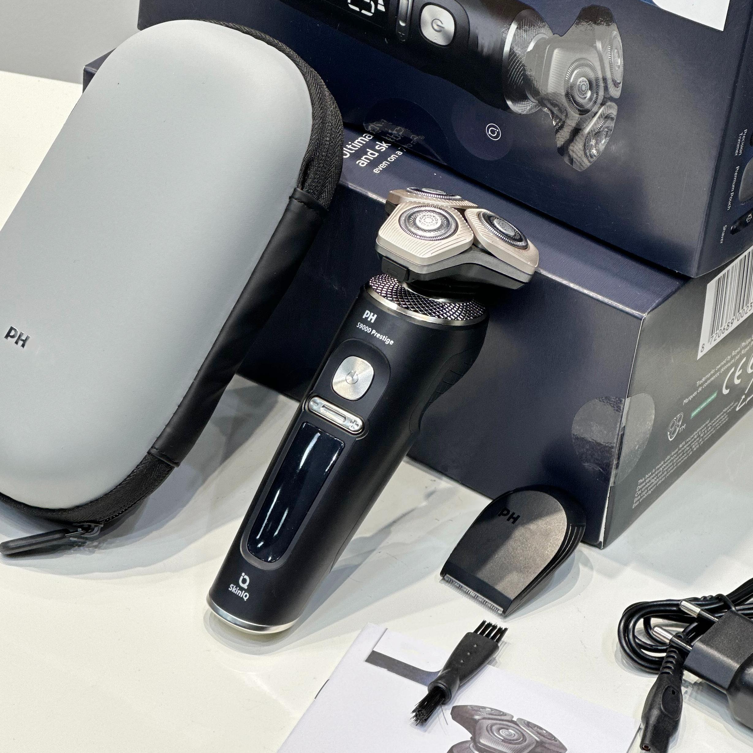 Shaver brand S9000 Beard Hair Trimmer Trimmer Metal Twin Blade Shaving Machine Professional Rechargeable Usb Electric Shaver Razor for Men-image-1057743816