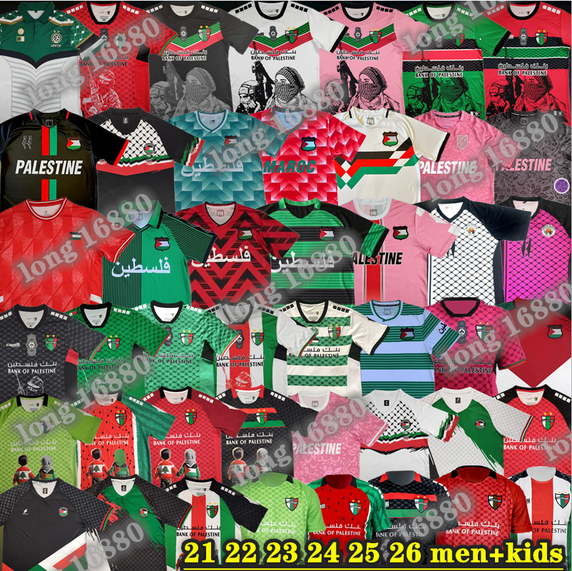 size S-4XL 24 25 26 Palestino Club Deportivo Palestino Soccer Jerseys 2021 2022 2023 2024 2025 2026 Palestine national Retro Shirts Men kids kit-image-976247831