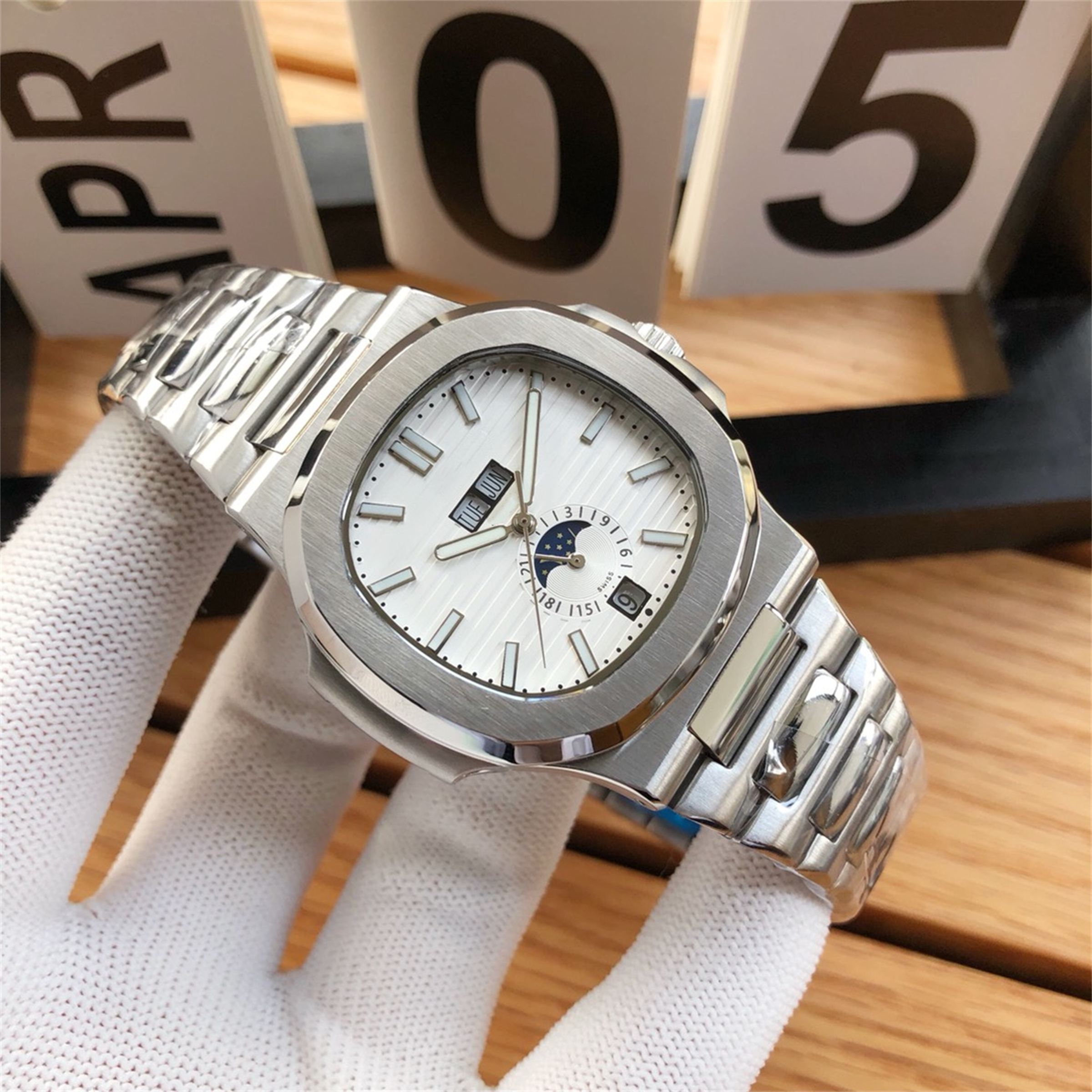 Luxury designer mens Aquanaut nautilussity 5726 watch womens watches Automatic mechanical movement watch gifts Wristwatches montre original box #572