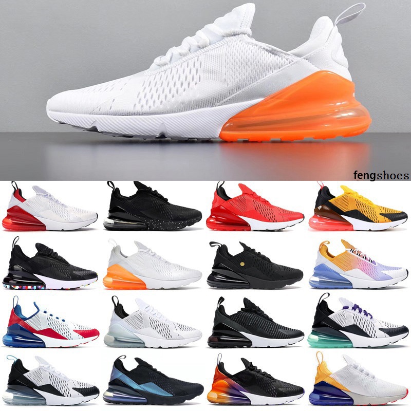 Designer Running shoes men women 270 shoes White Black Red Beige Pink Clear Sole Neon Yellow speed sport runner trainer flat platform casual Clas-image-940003404