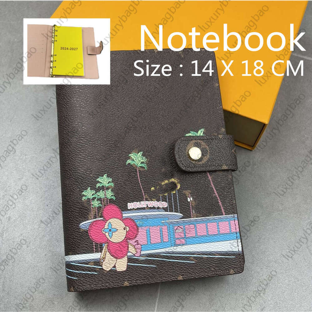 Designer Medium DESK AGENDA COVER Holders Memo Planner wallets for men Women Cartoon Notebook Diary Agendas Protective Case Card Passport Holder