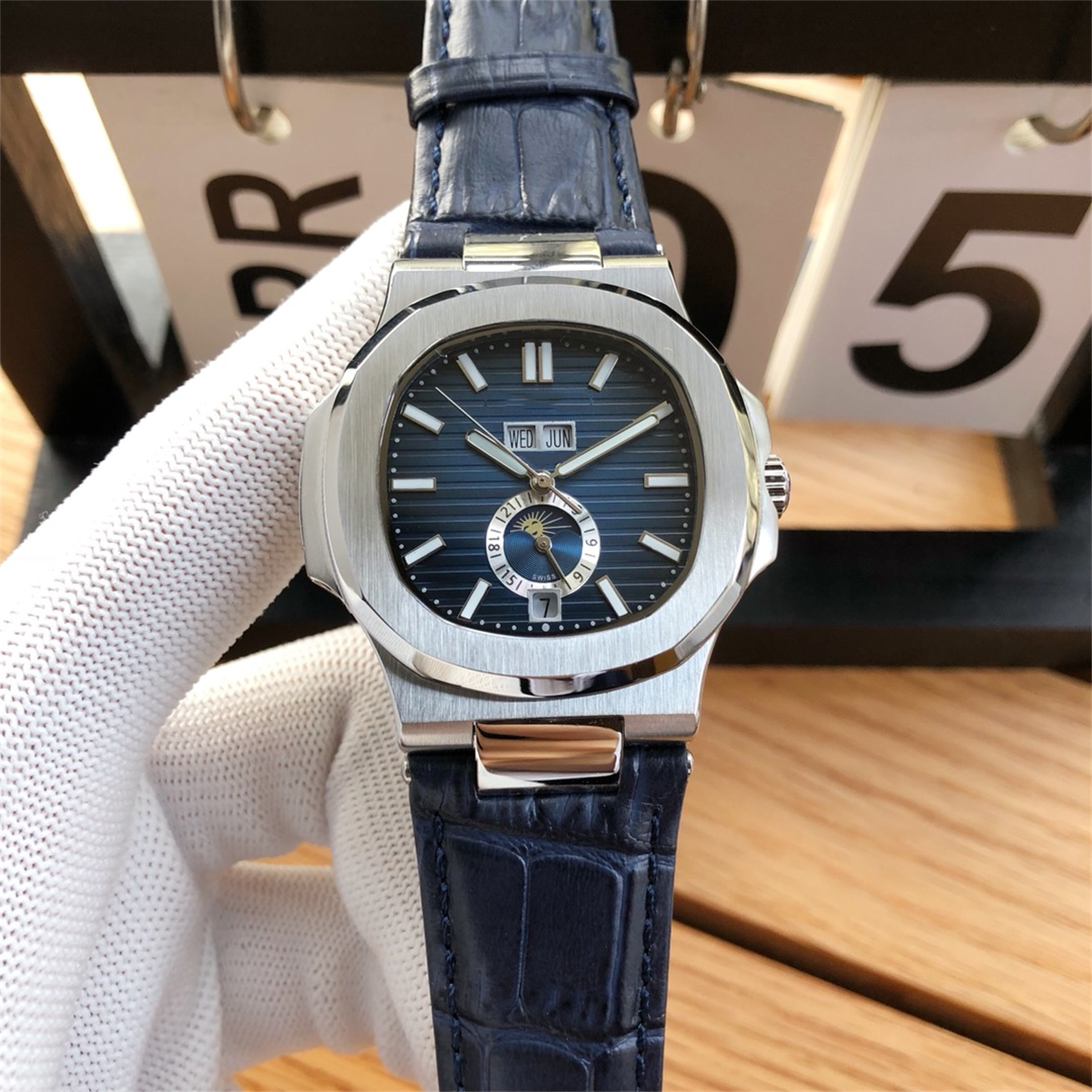 Luxury designer mens Aquanaut nautilussity 5726 watch womens watches Automatic mechanical movement watch gifts Wristwatches montre original box #573