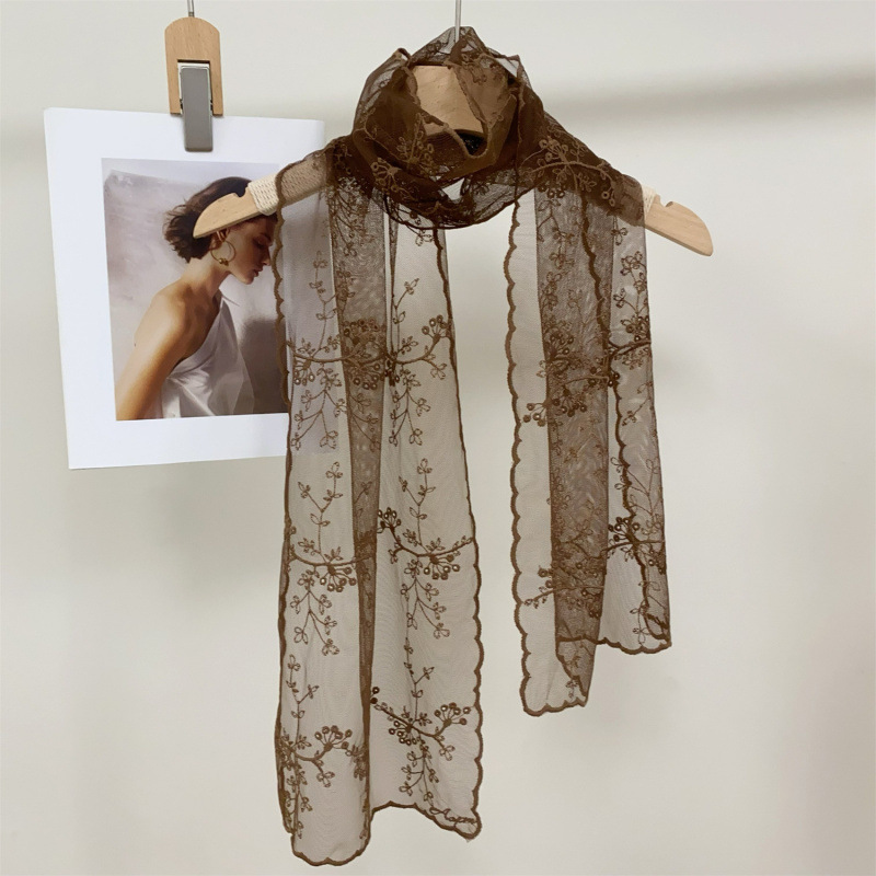 Nouvelle arrivée femmes hommes foulards fleurs coeur d'été bohème blanc rose rose zircon creux rond charmes square square gift