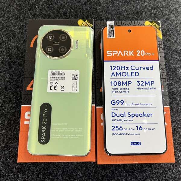 Smartphone 2025 New style Spark 20pro+Smart Android 16+256 Phone Foreign Trade Batch-image-1107213489