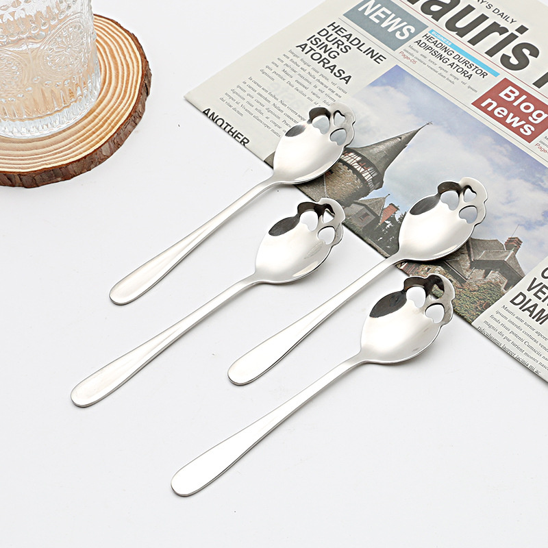 Novelty Skull Spoon Sugar Skull Tea Spoon Coffee-image-405407986