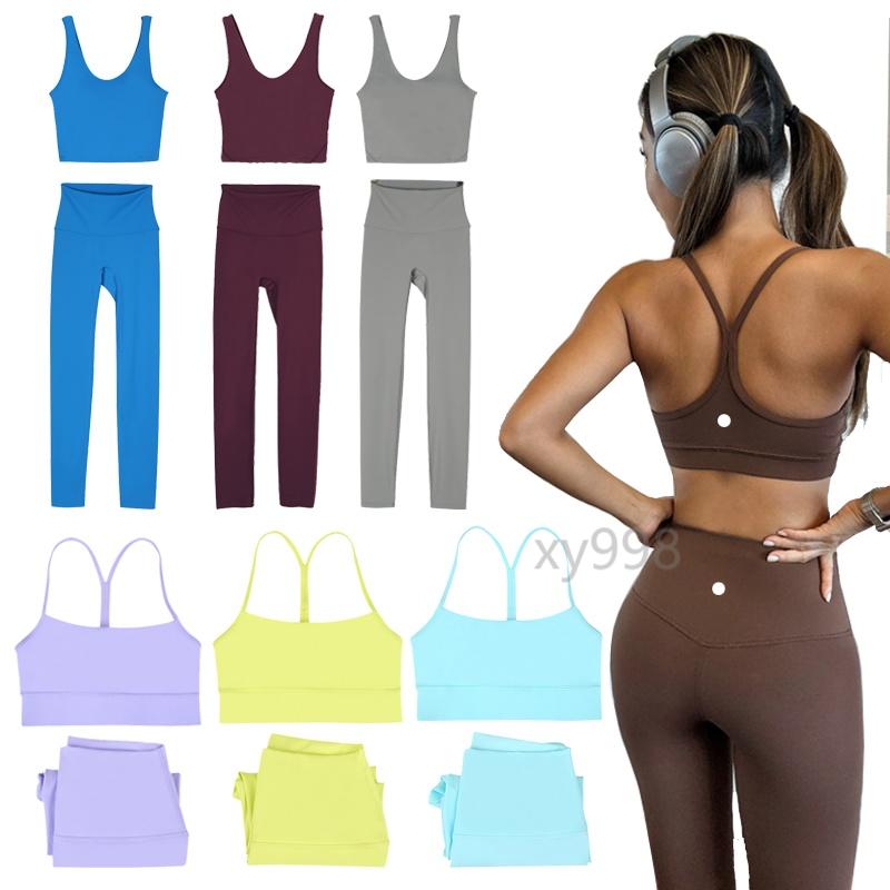 Workout set Womens Yoga Sets Push Ups Fitness Leggings Sports Bras Soft High Waist Elastic Sportswear Outfits Pants Gym Suits Running Workout Tra-image-948185900