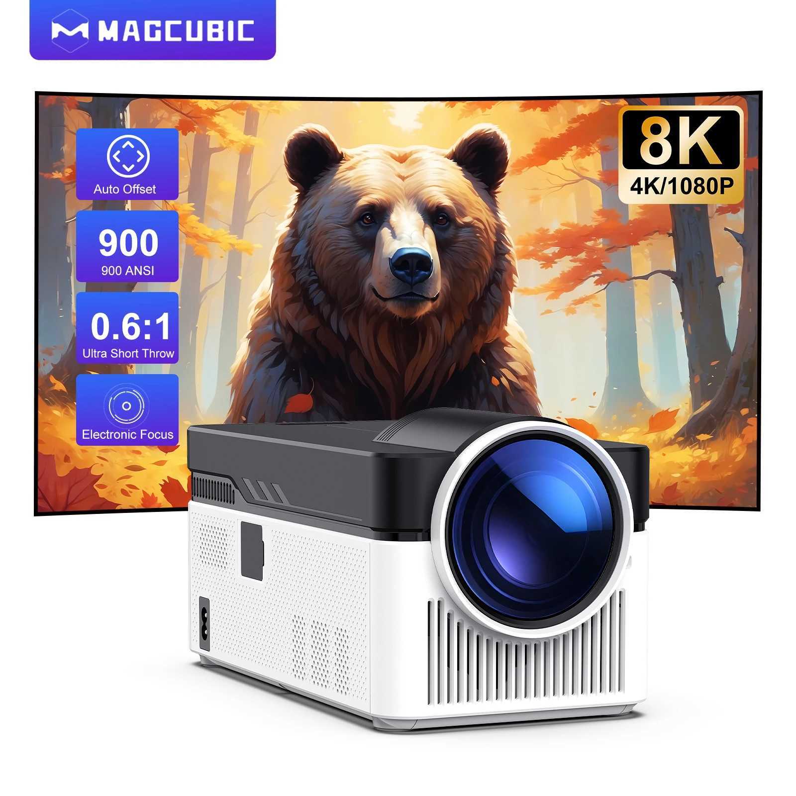 Ultra Short Throw HY450 Projector 900ANSI 8K 1080p Allwinner H716 Auto Offset BT5.4 WIFI6 Electronic Focus Voice Gyro R250520-image-1058172872