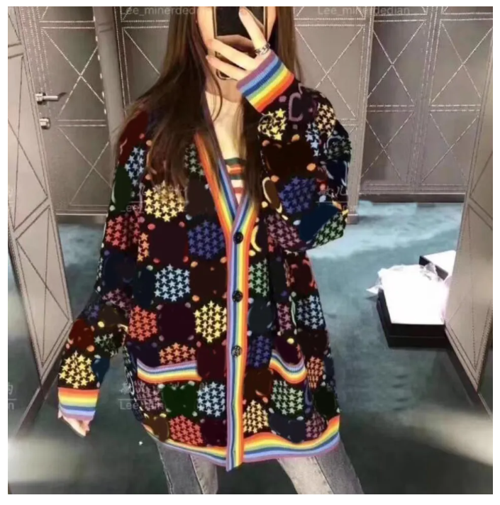 2025 Designer Fashion haut de gamme Pullaire pour femmes pulls Pullages Femmes Femmes confortables et chaleureux Lettre G cardigan Imprimer Bouto
