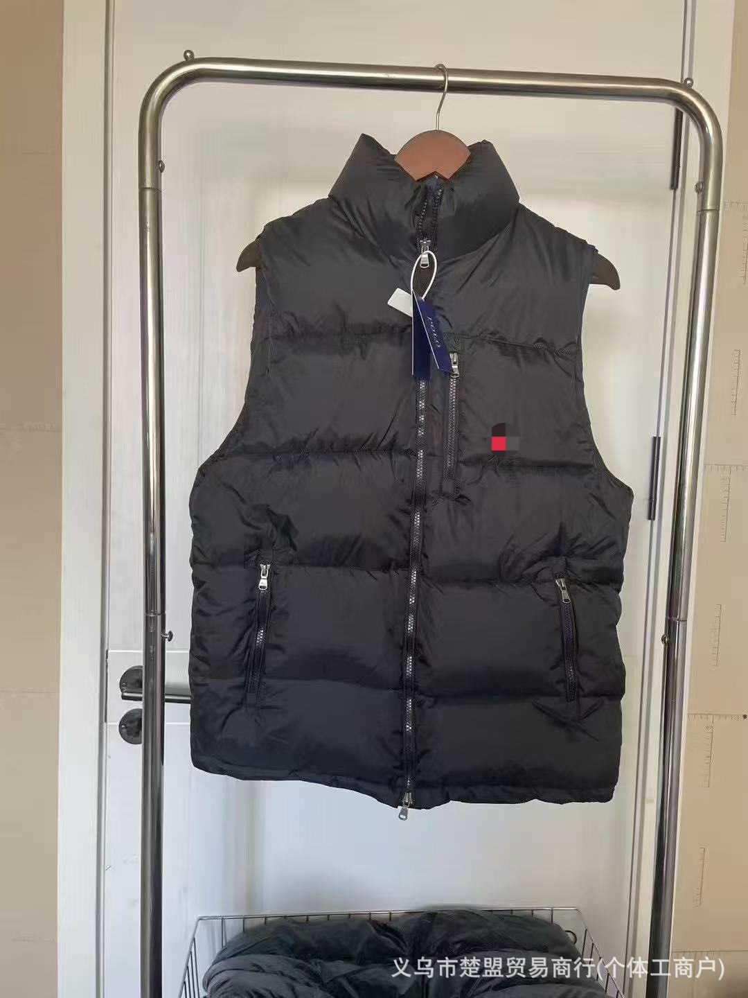 Veste de sport décontractée Extra-épaisse de style coréen avec un gilet à col montant pour hommes et femmes J250520
