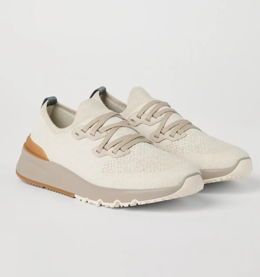 Design sneaker Casual shoes knit soft runner shoes light sports trainers winter autumn mesh sneakers low top Mens sports outdoor travel with box 38-