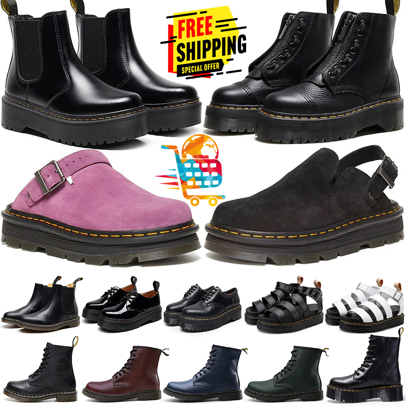 Free Shipping Designer boots sandals shoes for mens womens booties sneakers Bottom Chunky Heel Ankle Boots Slip-On Mules Streetwear Footwear
