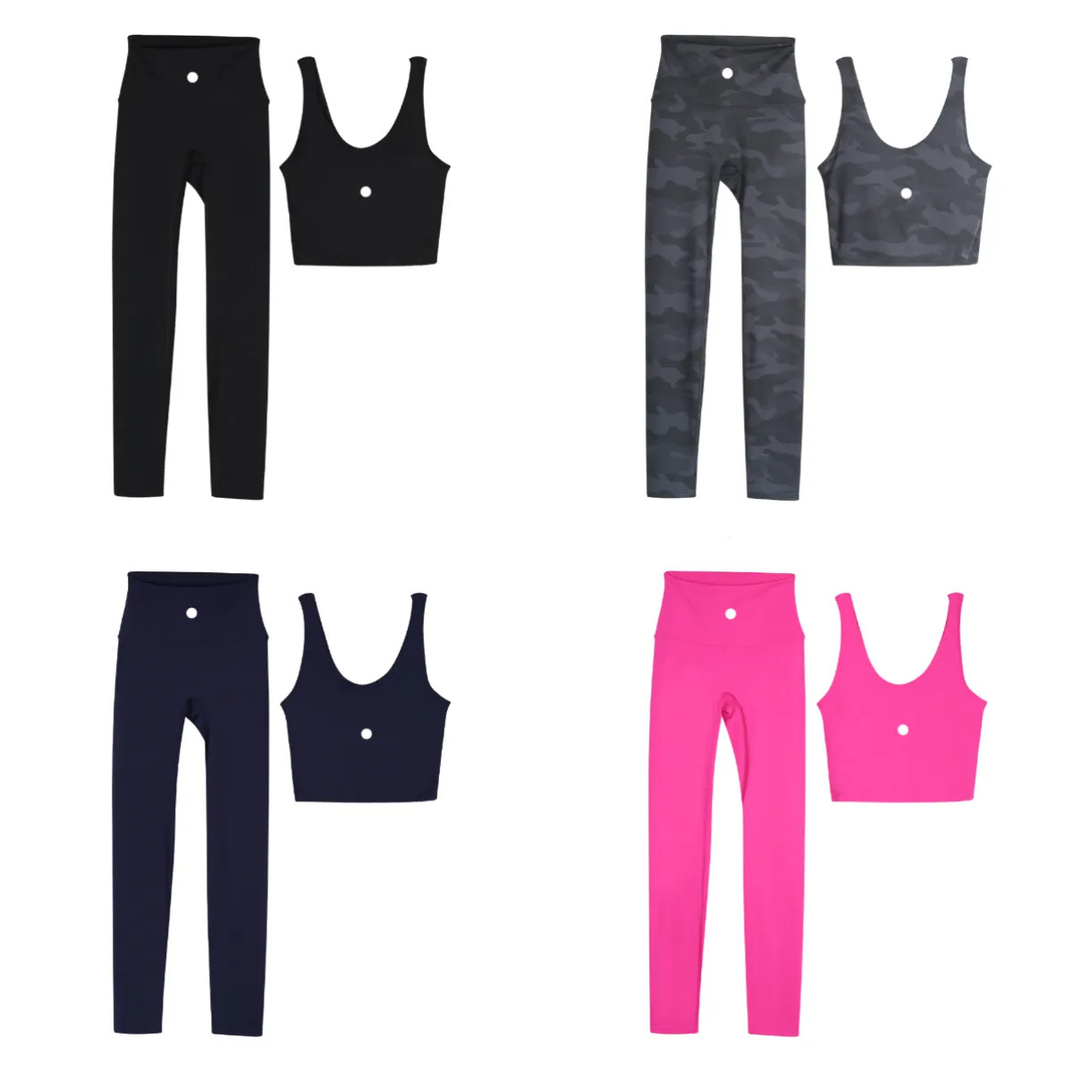 Pantalon de yoga à vente chaude aligne leggings féminins shorts tenues dame sportive pantalon exercice de fitness usure girls coulant leggings gy