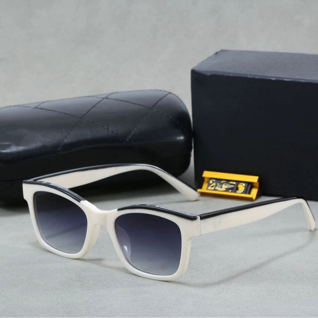 hot designer sunglasses for women womens retro eyewear cat eye uv400 6519 protect lenses with letter frames butterfly sun glasses black beige eyegla