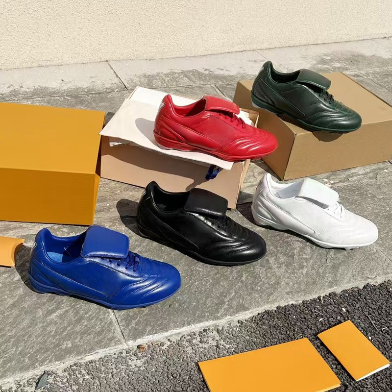 Footprint Soccer Sneaker mens Womens Designer 1854 Black Calf Leather Spring Summer 2025 Show Casual Foot ball Shoes dabble excursion men Trainers S