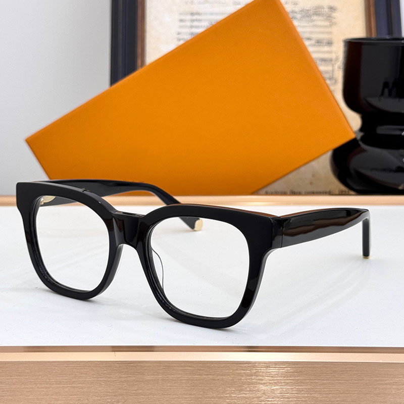 25ss New Women Optical Glasses Square Acetate Frame Reading Glasses Casual Style Outdoor Blue Light Lens Anti Radiation Glasses Z1525-image-923257094