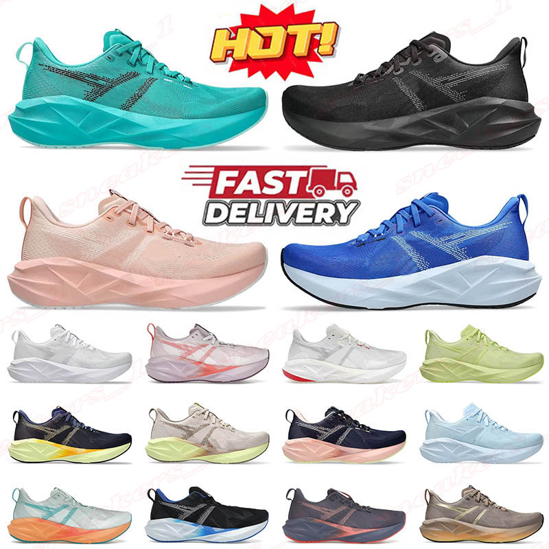 Top Designer Men Novablast 5 Running Shoes Black Carrier Grey Breeze Peach White Light Blue Coral Reef Greyish Purple Mens Women Trainers Sneakers D