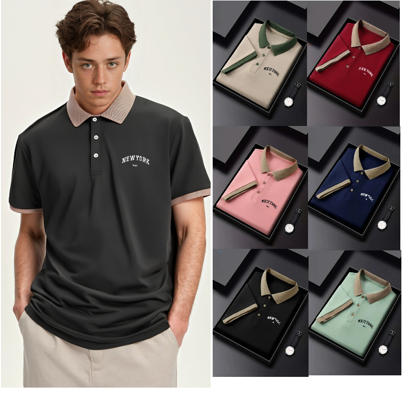 Mens Polo Shirts Designer T Shirts Neck Short Sleeve Casual Slim Fit Summer man Tshirts Tops Fashion polo shirt