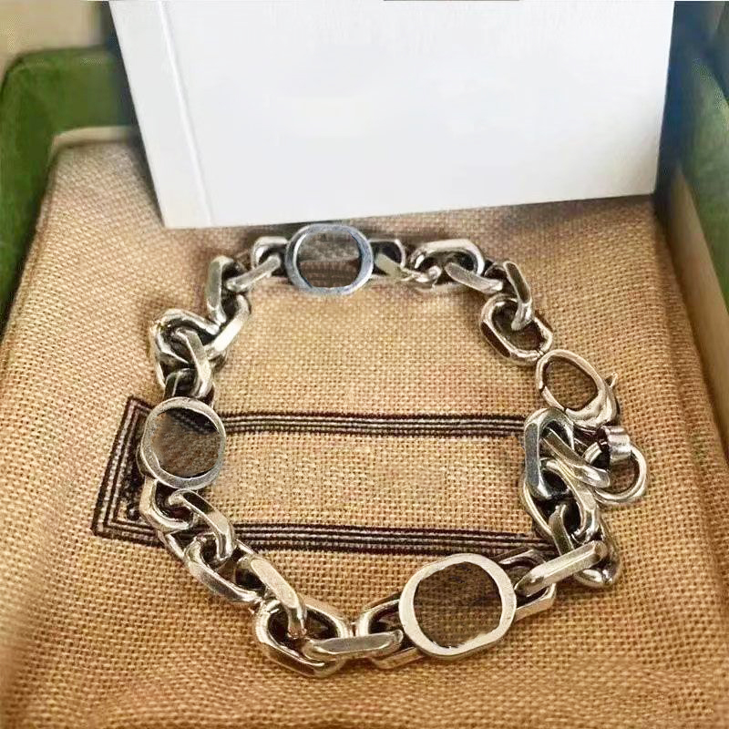 Luxury designer Bracelets lucky letter charm bracelets fashion trend women man classic jewelry high quality