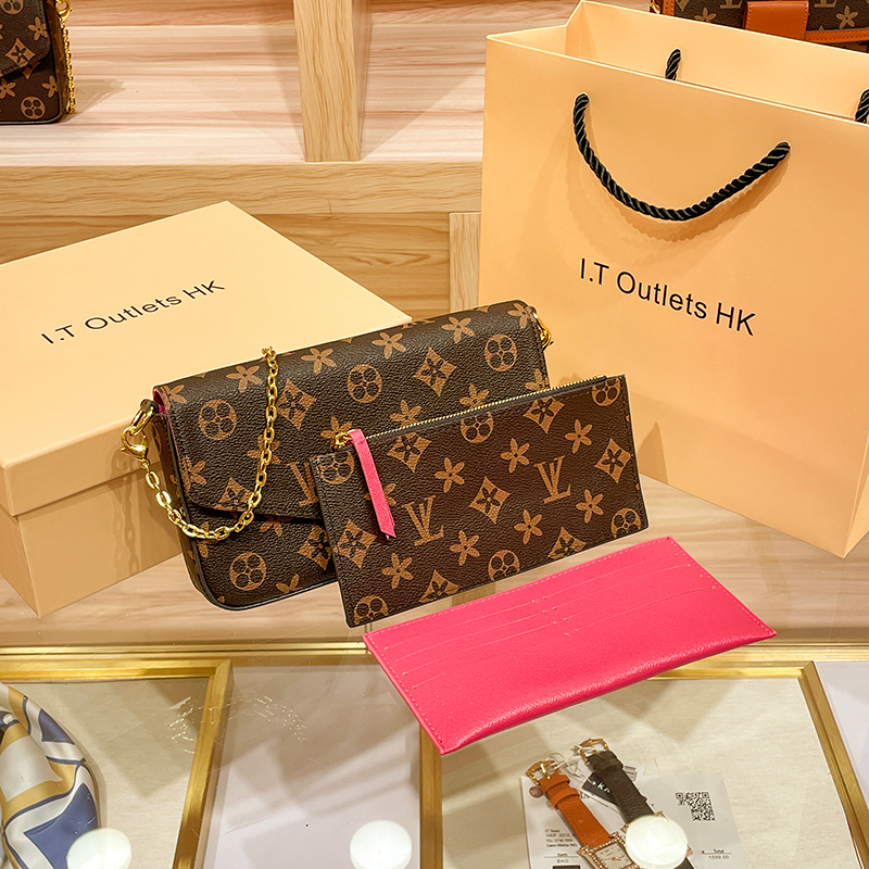Luxurys Designer 3 Multi FELICIE POCHETTE Borse a catena Borsa a tracolla Moda Donna Borse a tracolla Lady The Tote Bag Portafoglio Zaino femminile