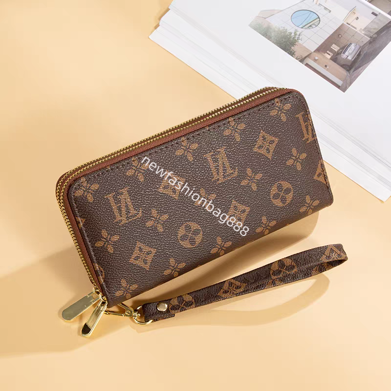 high quality designer wallet zipper Wallets Mens pu Leather Wallet Holders For women Purse Luxury Purses Cross Body Wallets Zipper Coin fashion Purs