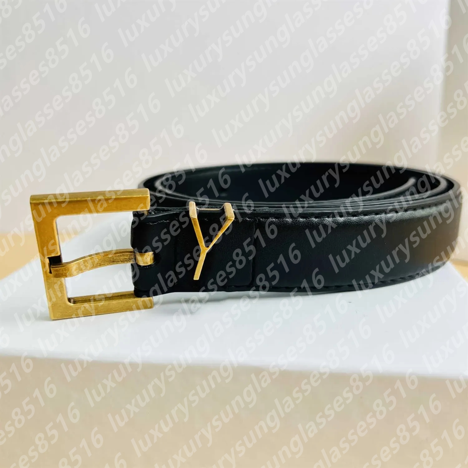 Luxury Designer Belts for women designer Fashion Trend Designer Belt Width 3.0cm Classic Buckle Simple Accessories Women Slim Belt