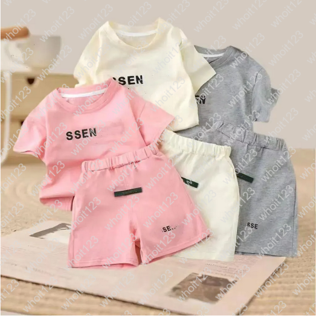 Ensemble garçon été 0-5 ans 2023 nouveau mode décontracté t-shirt pantalon dessin animé bébé enfant tout-petit garçon