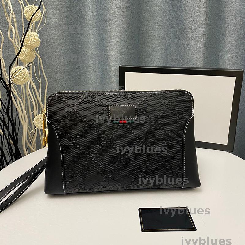 CLUCH SAG FEMMES MEN Classic Black Diamond Match Designer Sac