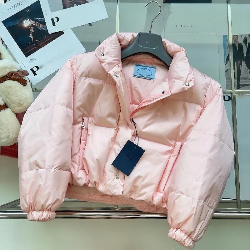 Puffer Down Women jacket designer woman winter Jacket Coat With Classic Letter Large Pocket Jackets trench coat Apparel clothes haute it