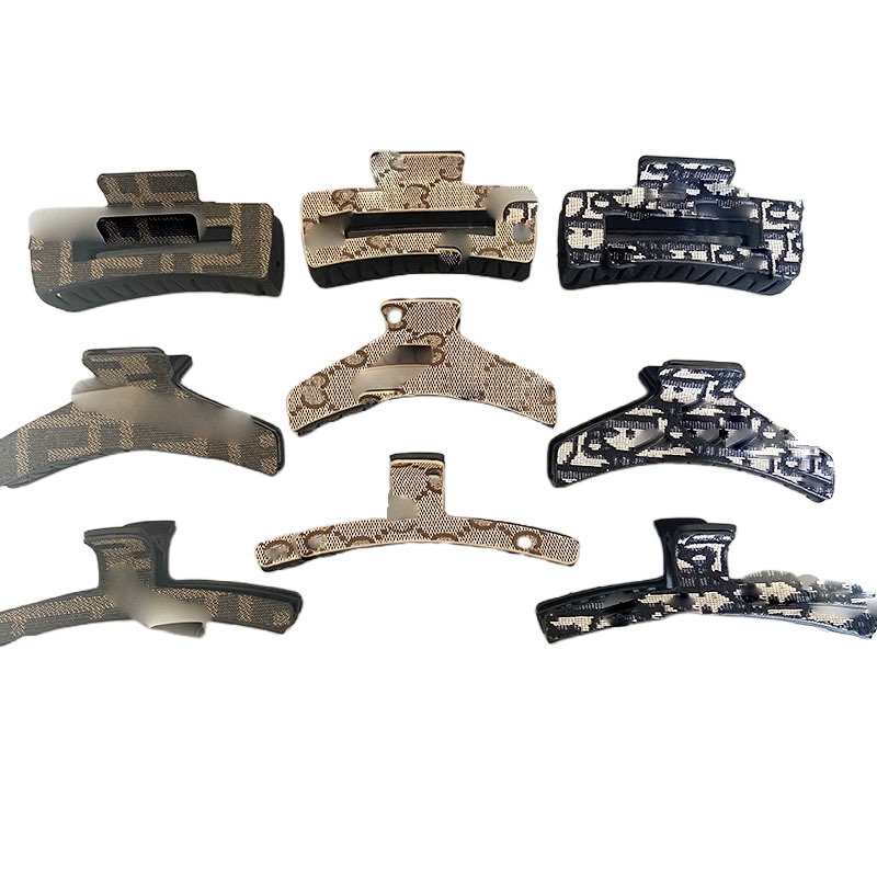 Designer hairpin Clamps explosions French retro grip high sense Hair accessories hairband-image-1059018918