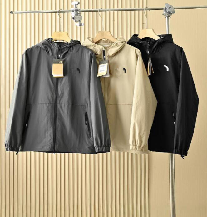 Autumn New Men Women Jacket Zipper Hooded Hoodie Premium Fashion Luxury Casual Coat Outdoor Sportswear Windproof Waterproof Jackets