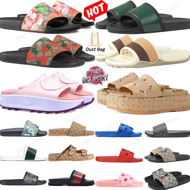 Sandales de créateurs Femmes glisses Men Slippers adaptées aux hommes et aux femmes Bath Slipper Flip Flop Girls Sandal Sandal Sandal Sinde Flora