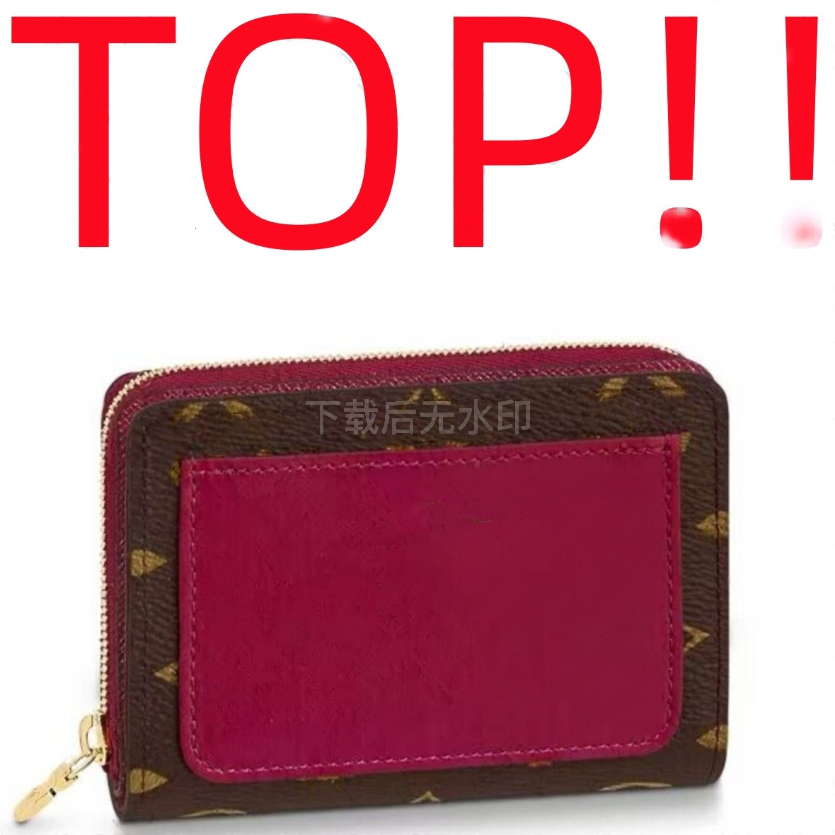 TOP. M81461 LOU WALLET Card Holder Case Designer Handbag Purse Hobo Satchel Clutch Tote Bag Mini Pochette Accessoires Zippy Coin Purse Key Pouch M82