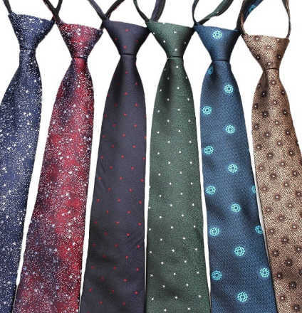 Neck Ties Luxury 8CM floral mens collar wave star tie mens beauty beautician jacquard weaving Ascot formal business party accessories z250319-image-1049440301