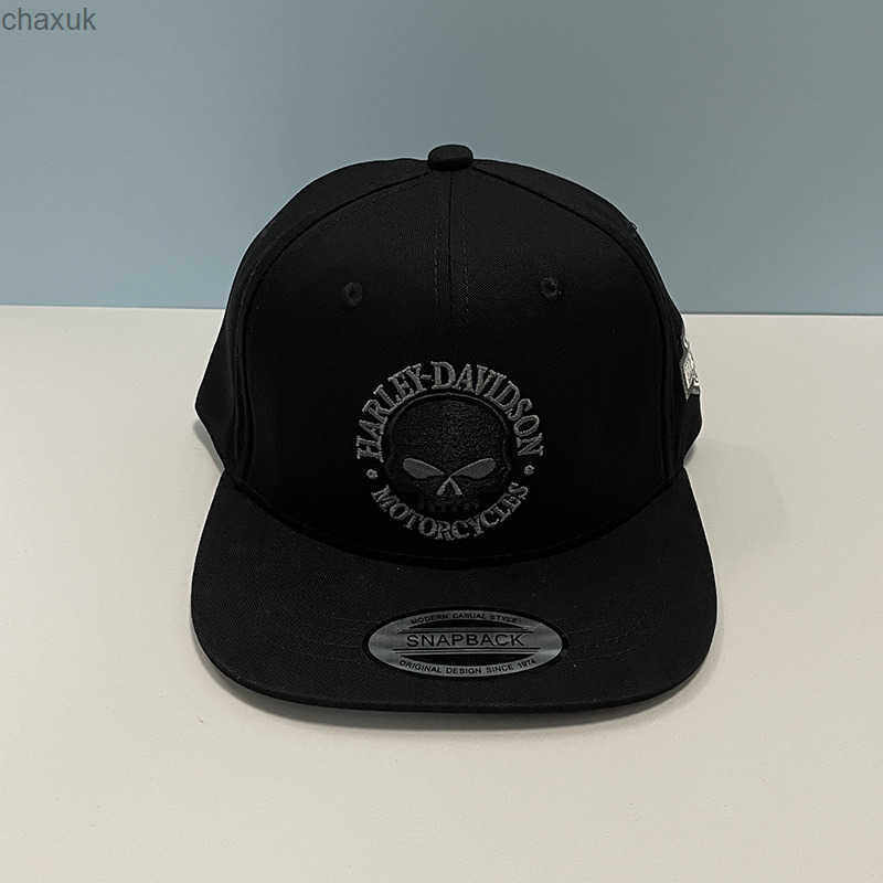 2025 New Harley Davidson Outdoor Sunscreen Motorcycle Baseball Mens and Womens Duck Tongue Hat X250527