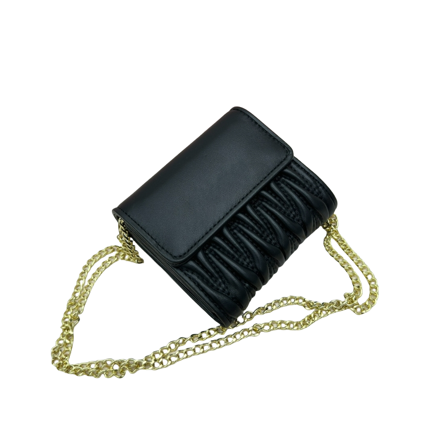 Fashion Designer Women Bag Tote Shoulder Bags handbag girls ladies Luxury purse clutch pleated tiny mini card holder wallet genuine leather wholesal