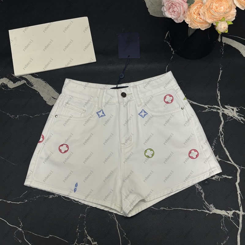 Classic Designer Denim Shorts Luxury Womens Hot Trousers Fashion Jeans Woman Clothes Woman Short Pant Hiphop Streetwear DJD2505278