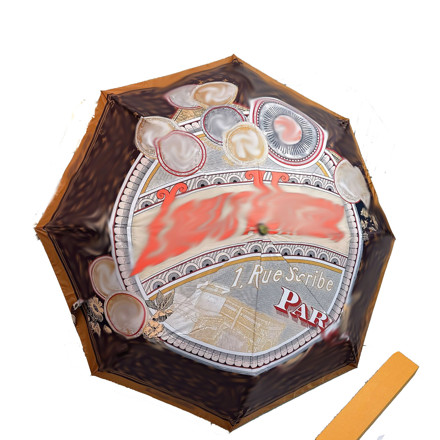 Umbrellas Luxury Designer High Trifold sunscreen sunny umbrella automatic folding umbrella inner black layer effectively isolate ultraviolet rays-image-1096032855