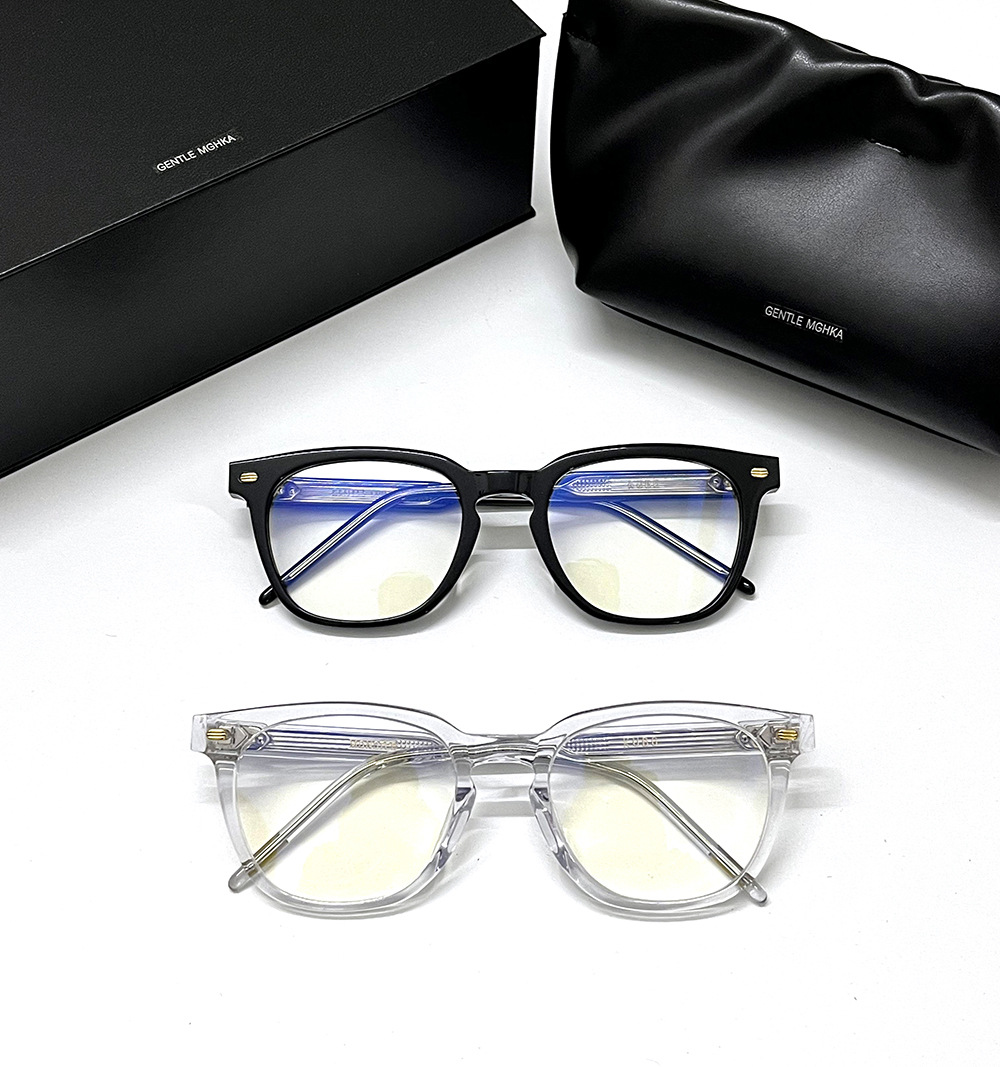 New Fashion GENTLE MGHKA Retro Optical rimless Glasses Alloy Round KUBO Eyeglasses uv400 men women GM Glasses Frame computer eyewear myopia eyegl