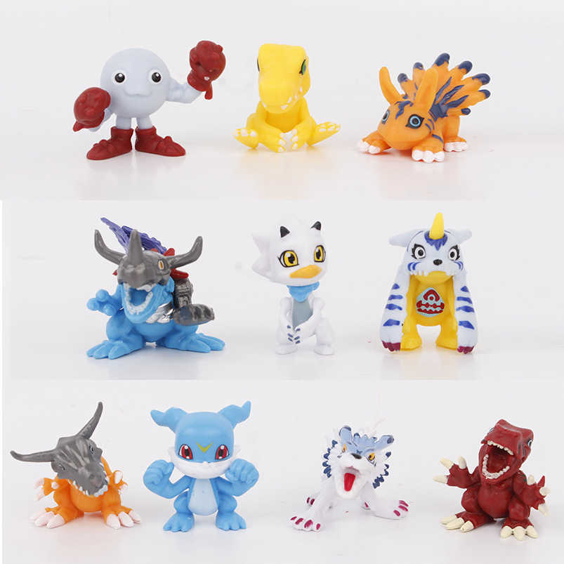 Action u0026 Toy Figures Digimon V-Warbemon Gabumon Figure Model Small Ornament Blind Box Capsule K260321-image-1098418574