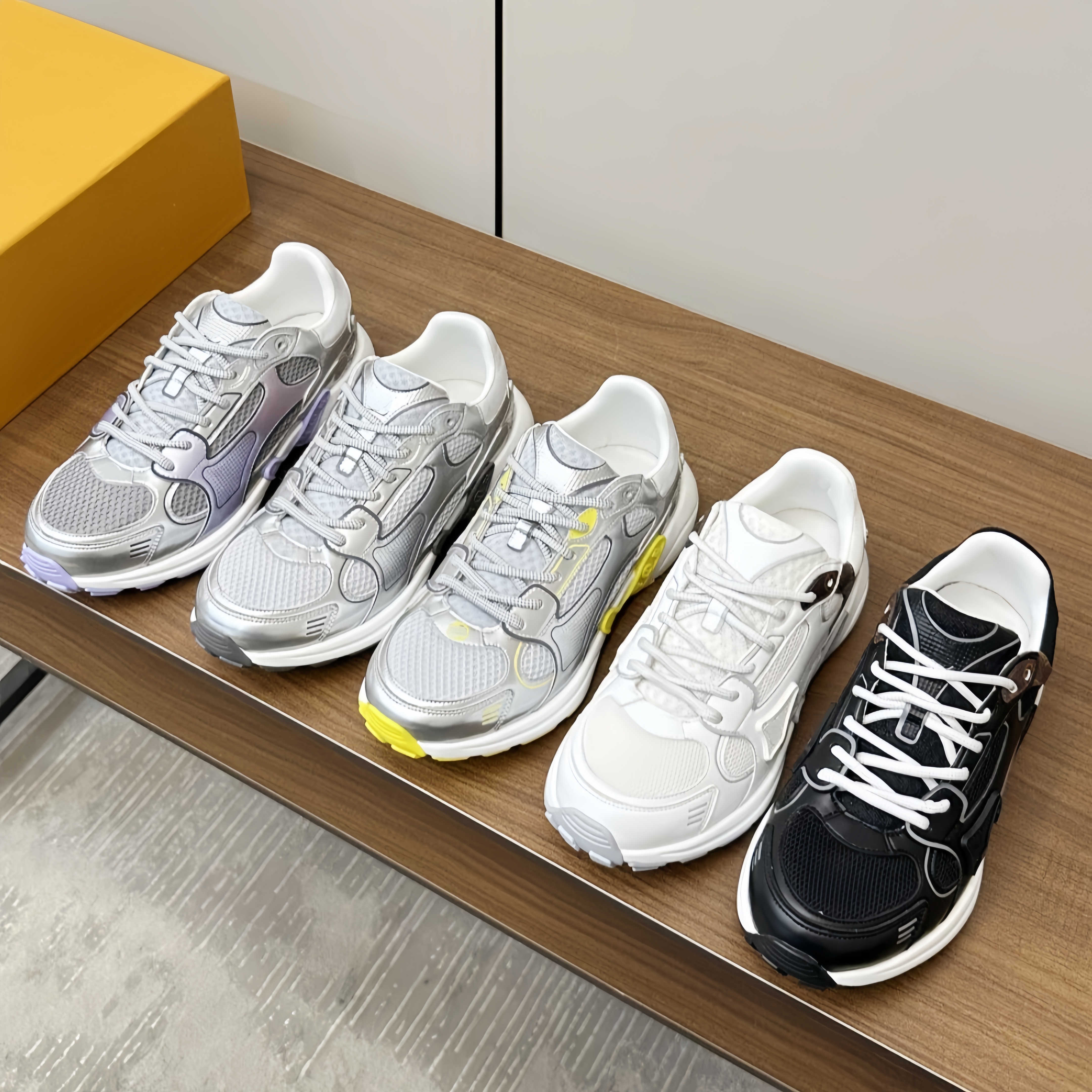 Vintage Runner trainer Tatic olympia track sneakers Designer shoe Womens Man Basketball Luxury sneaker leather walk Casual shoe Sac sport Platform t