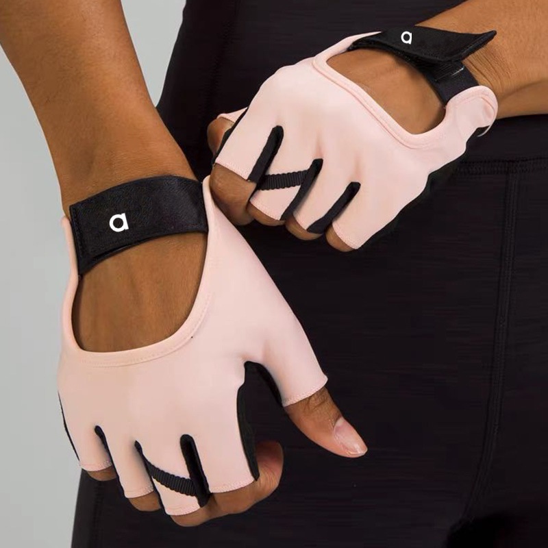2025 Summer Women Men Silicone Non-Slip Sweat-Proof Breathable Fiess Sports Outdoor Bike Half-Finger Gloves Gym Power Bicycle Glove Sports Gloves