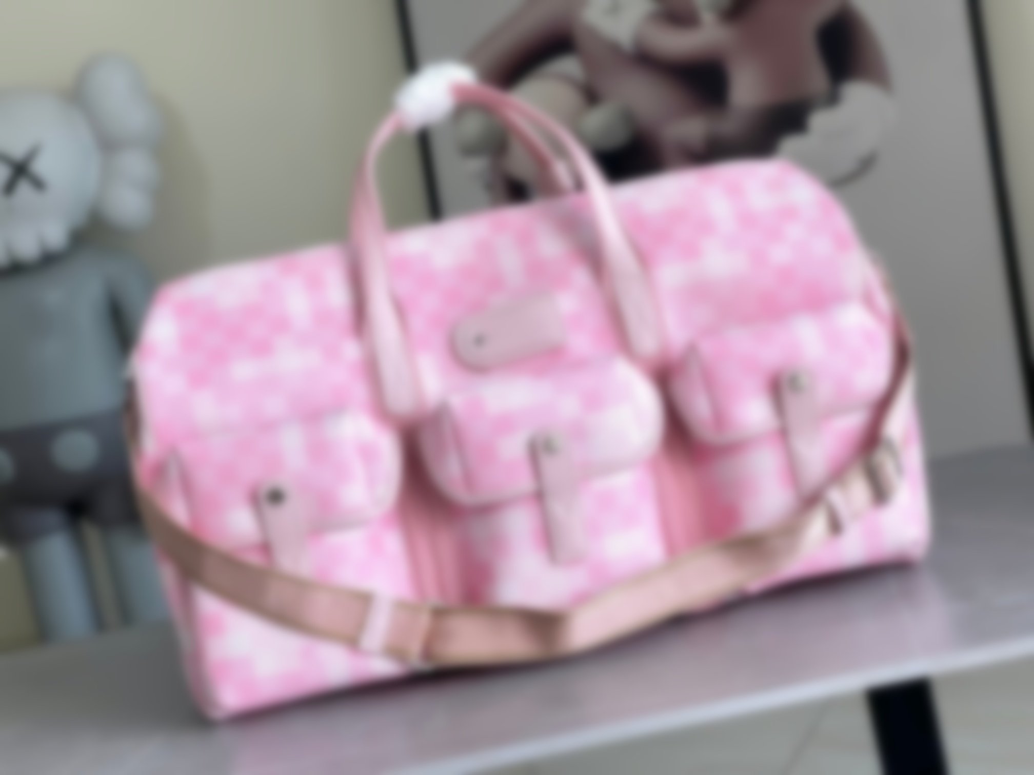 9A Duffel Designer Bag Luxurys Fashion Duffel Hommes Designer Sac de voyage Embrayage sur sac à bagages Homme basket-ball Totes Keepall Clear Sac