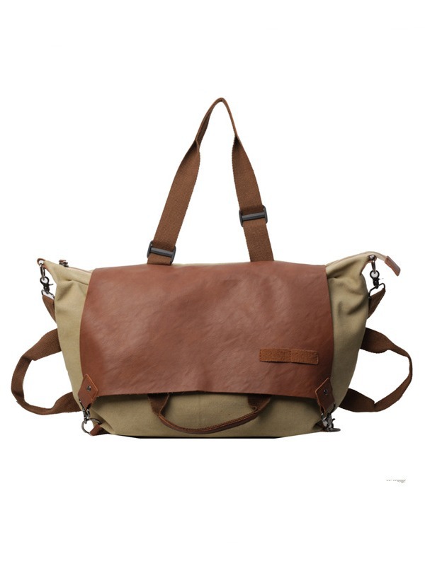 L36 Sac à dos élégant en toile pour vêtements de sport portables |Aventure en plein air spacieuse pour dames