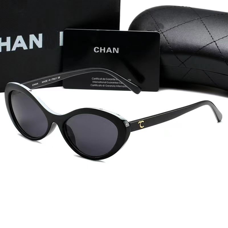 High quality ch5416 sunglasses for women luxury designer cat eye glasses c sunglasses black sunglasses slady sunglasses with sunglasses box