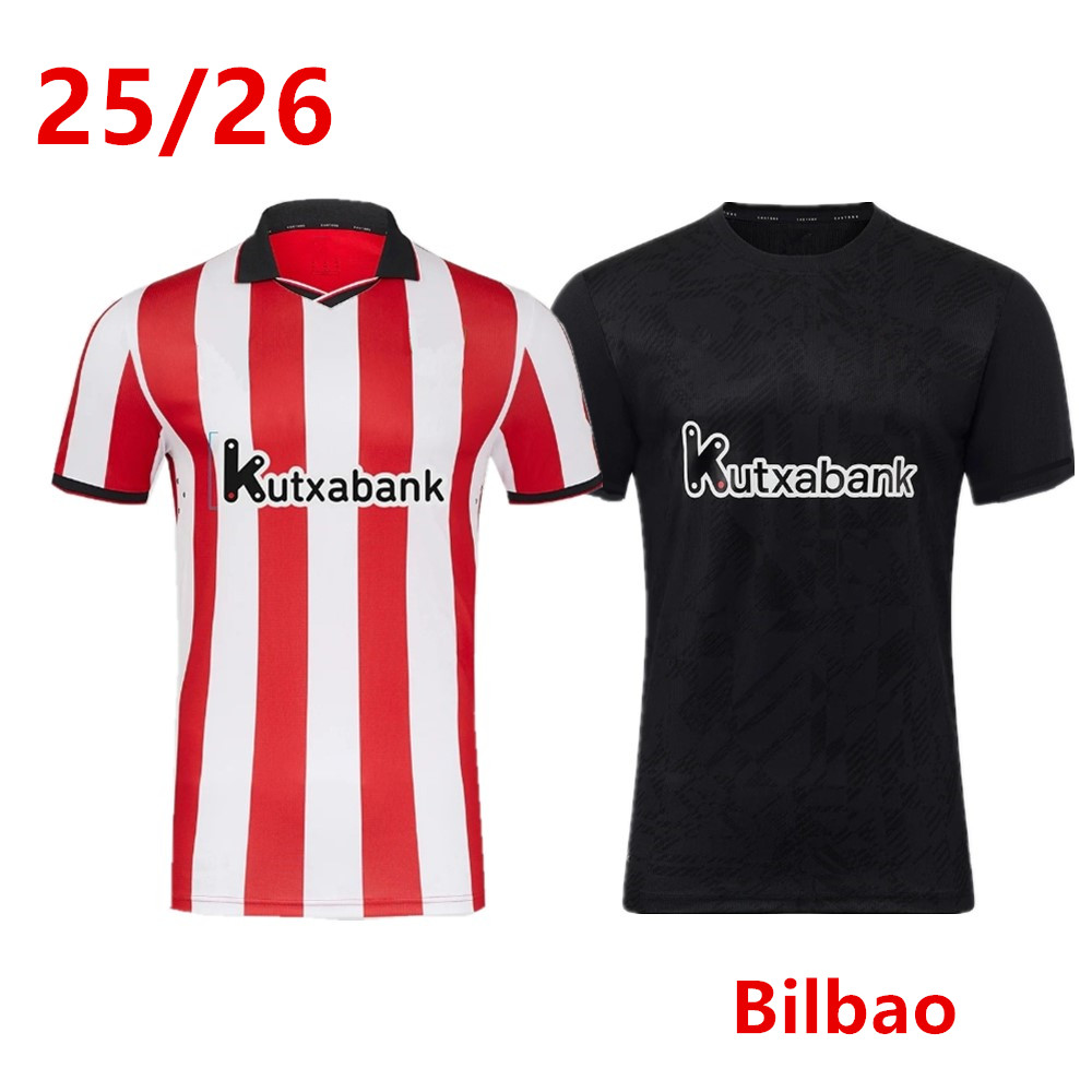 2025 Bilbao Football Bundesliga Jerseys de haute qualité 25/26 Ensemble pour enfants
