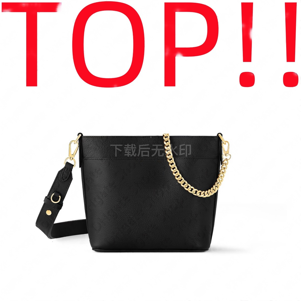 Bucket TOP. M24006 LOCK AND WALK Designer Handbag Purse Hobo Satchel Clutch Evening Crossbody Totes Shopping Shoulder Cross Body Shopper Chain Bags