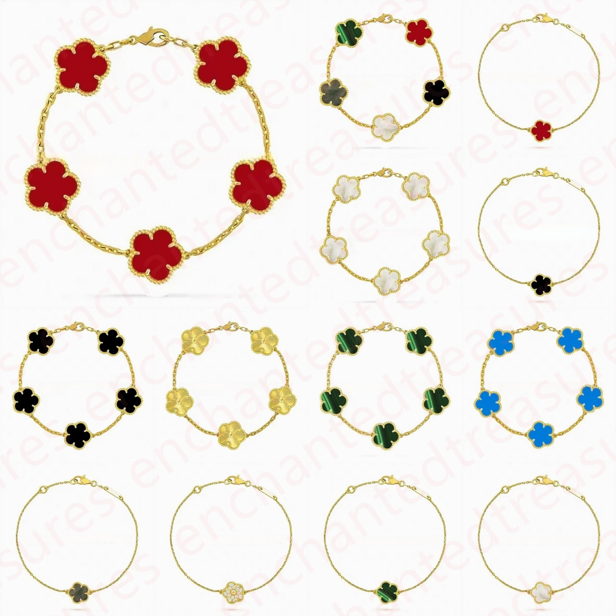 high quality designer bracelet women luxury four leaf clover bracelet designer jewlery for women gold bracelet womens bracelets men luxury jewelry