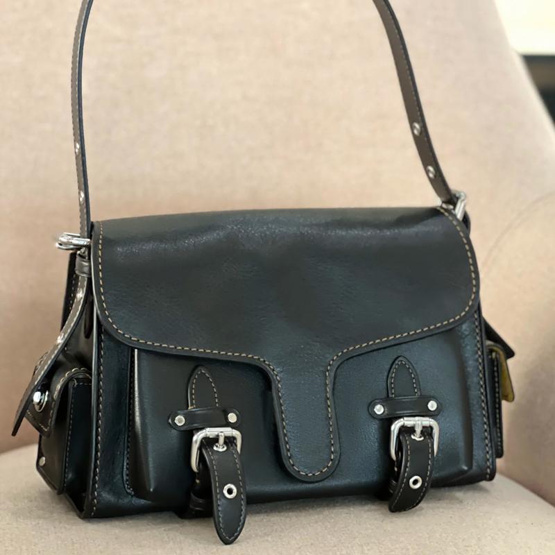 fashion crossbody bag cargo soft tabby women gift shoulder purse leather handbag letter chain flap Bag designer messenge clutch casual club retro